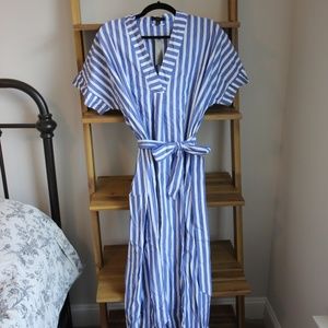 NWT JCrew Cotton Poplin Maxi